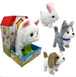 PELUCHE INTERACTIVE - MON MIGNON COMPAGNON ASST